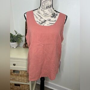 Brand New-Lumiere Mauve Tank Top